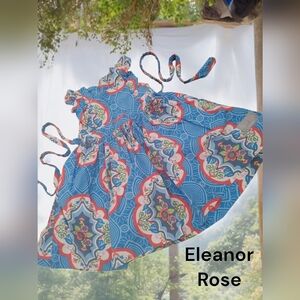 *0026 Eleonor Rose dress girls 4-5